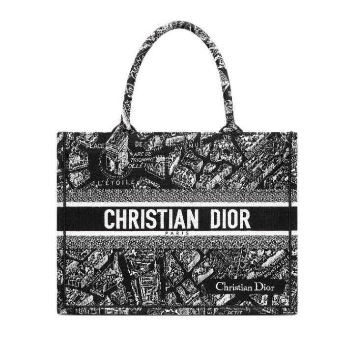 DIOR Book Tote Paris Map Bags(Perfect Replica) - Image 3