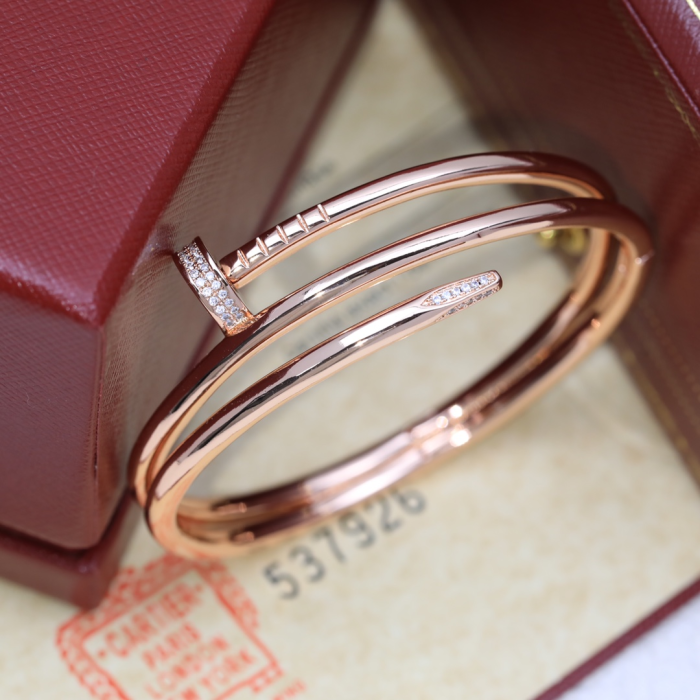 Cartier 3-color JUSTE UN CLOU bracelet - Image 8