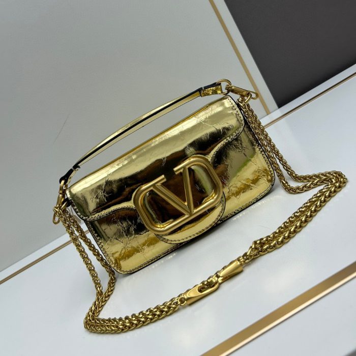 Valentino GARAVANILOc?Metallic Calfskin Bag (Perfect Replica) - Image 6