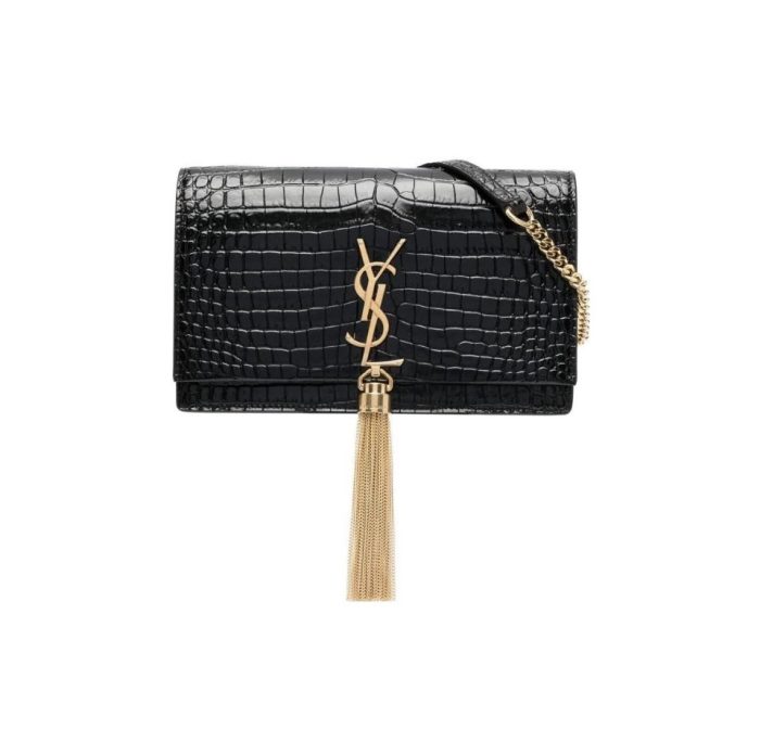 Saint Laurent YSL Kate Tassel Crocodile Leather Bag (Perfect Replica) - Image 2