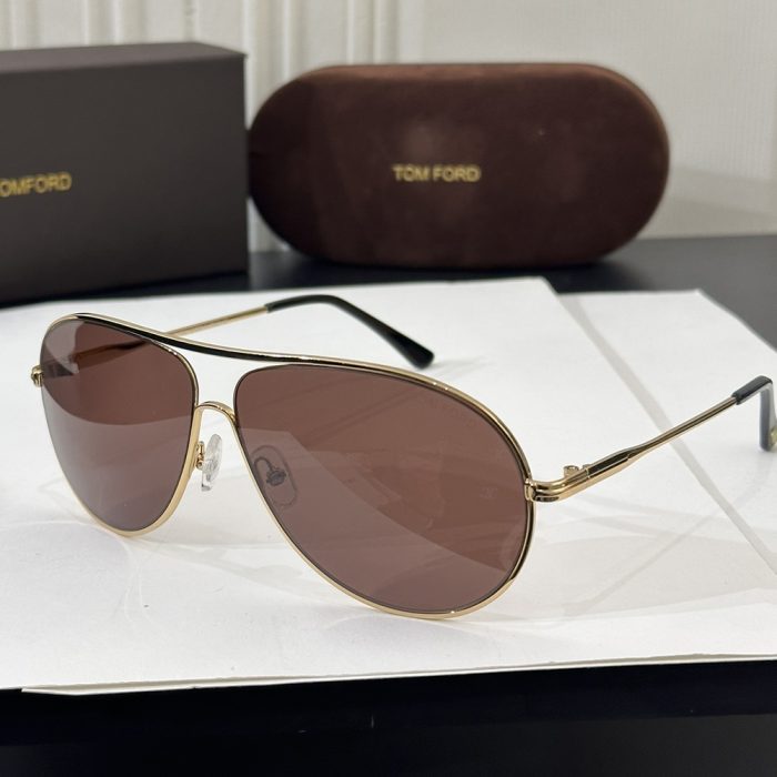 Tom Ford Thin Frame Metal Sunglasses Top Quality(Perfect Replica)