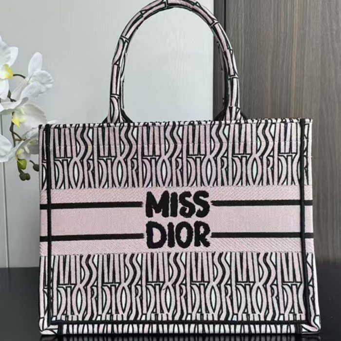 Dior Miss Dior Book Tote Bag (Perfect Replica) - Image 4