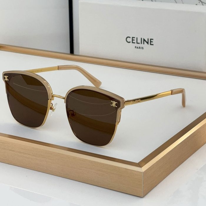 Celine Metal Front Frame Logo sunglasses Top quality (Perfect Replica) - Image 4