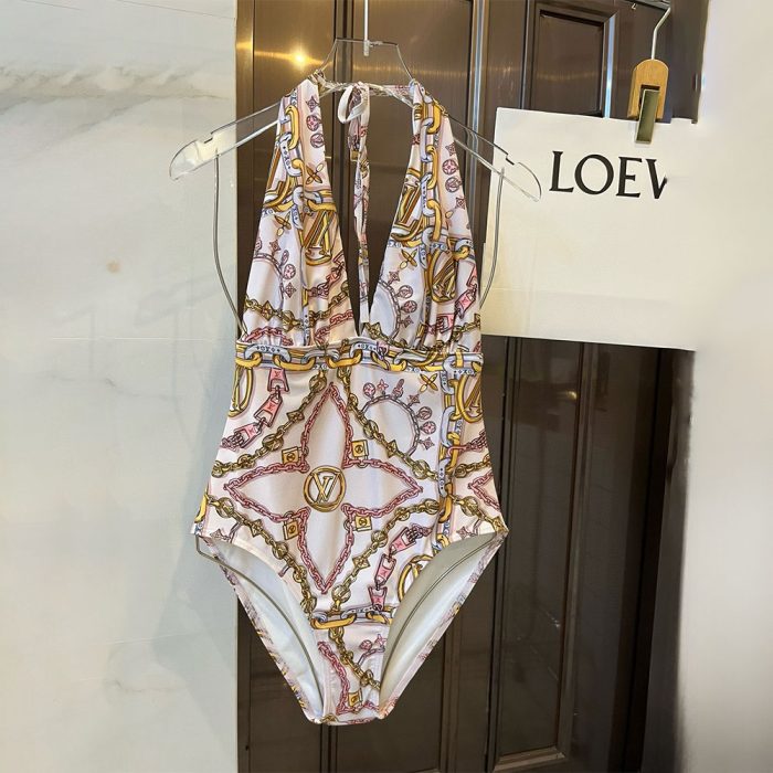 Louis Vuitton LV One-piece Swimsuit With Fasteners Swimwear?Perfect Replica - Image 5