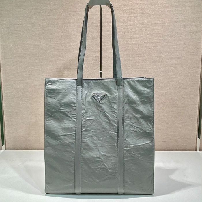 Prada Medium Antique Nappa Leather Tote - Image 4