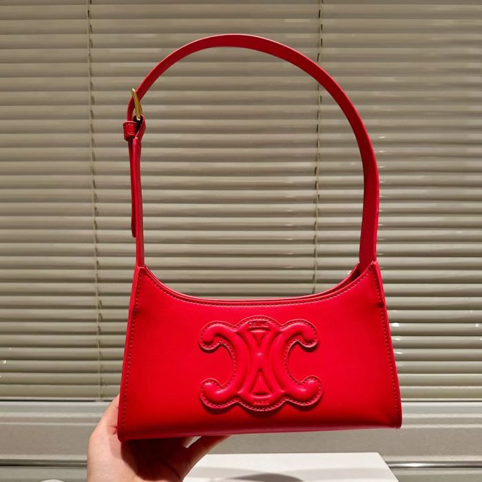 Celine Cuir Triomphe Relief Handbag(Perfect Replica) - Image 7