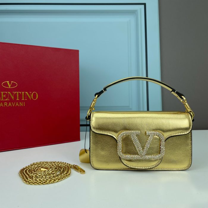 VALENTINO GARAVANI LOC?MICRO BAG WITH CHAIN AND JEWEL LOGO (Perfect Replica) - Image 7