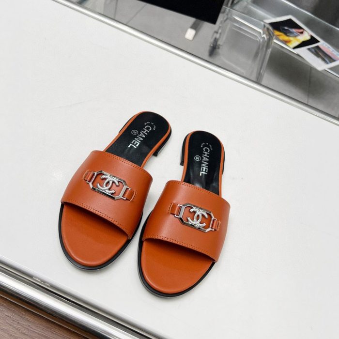 Chanel Flat Opflopsen-toed Flip-flops Slide Sandal (Perfect Replica) - Image 3