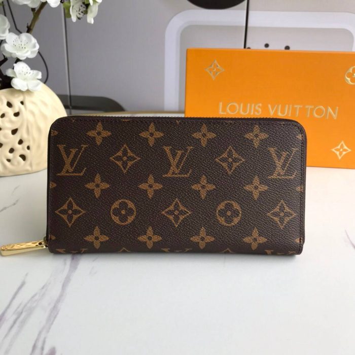 Louis Vuitton LV Zippy Wallet M61694(Perfect Replica)