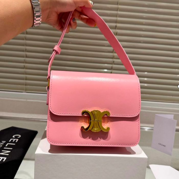 Celine Teen Triomphe Bag Small&Medium (Perfect Replica) - Image 7