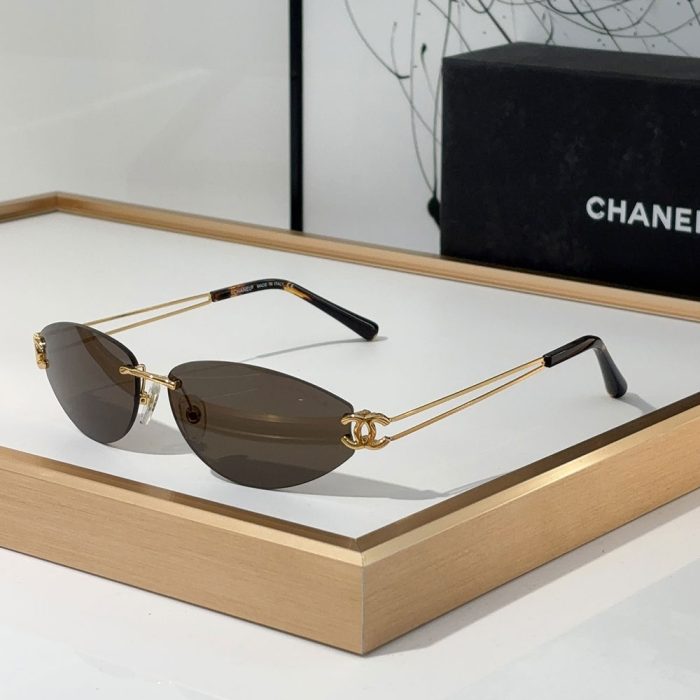 Chanel Fashion Without Frames Sunglasses Top quality (Perfect Replica) - Image 5