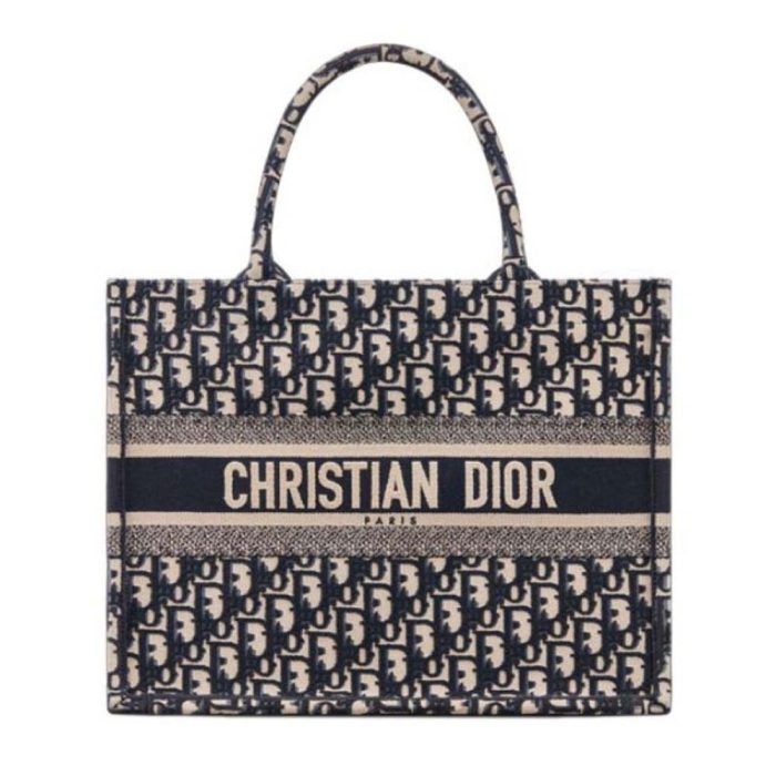 Dior Book Tote Small Medium Large Size Embroidery (Perfect Replica)