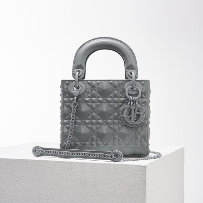 DIOR Lady Dior Diamond Vine Pattern Handbag (Perfect Replica) - Image 7