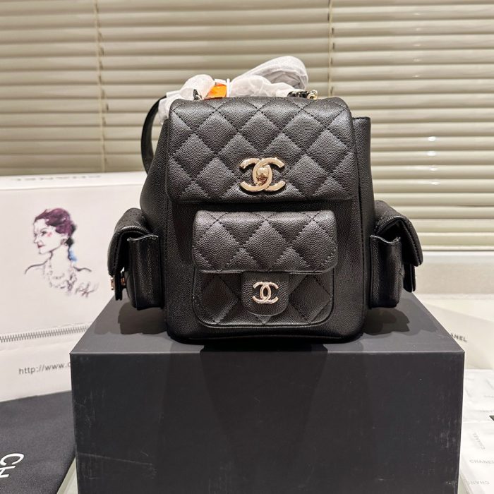 Chanel 23K Double Side Pocket Bag (Perfect Replica) - Image 3