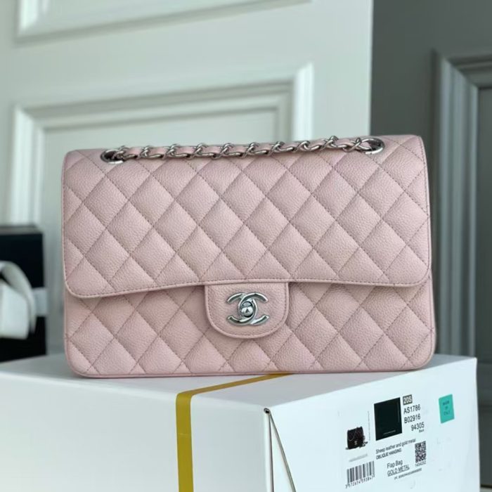 Chanel Caviar CF Medium 25CM(Perfect Replica) - Image 9