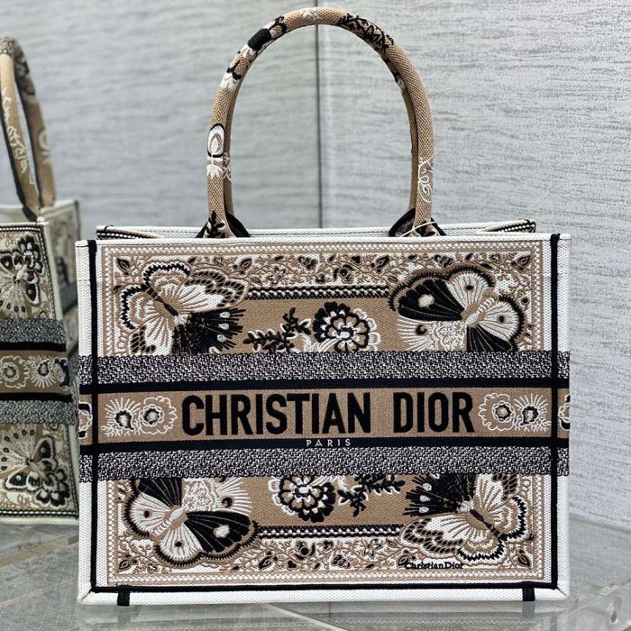 DIOR Book Tote Butterfly Series Bags(Perfect Replica) - Image 9