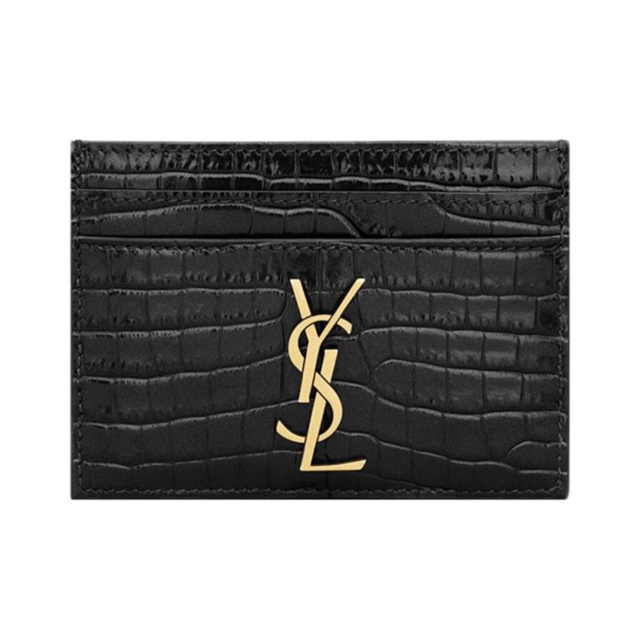 Saint Laurent YSL Crocodile Print Card Bags(Perfect Replica) - Image 2