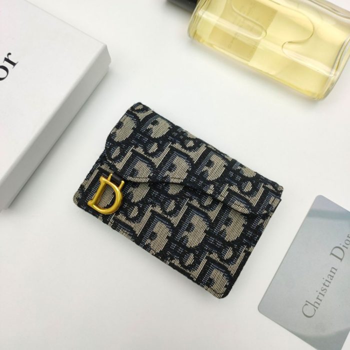 Dior Saddle Card Holder Wallet(Perfect Replica)