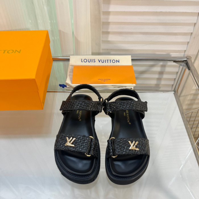 Louis Vuitton LV Sunset Beach Sandals Slide(Perfect Replica) - Image 8