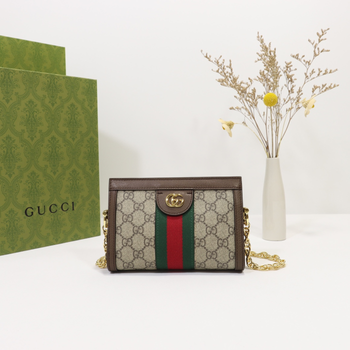 Gucci Ophdia Mini Envelope Shoulder Bag(Perfect Replica)