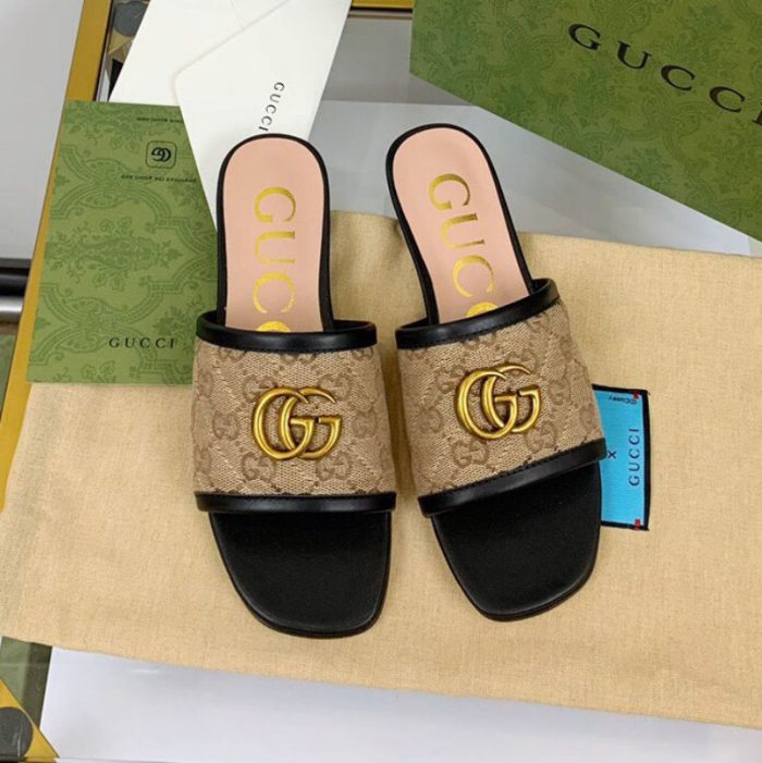 Gucci Double G Slide Sandal 619893 (Perfect Replica) - Image 9