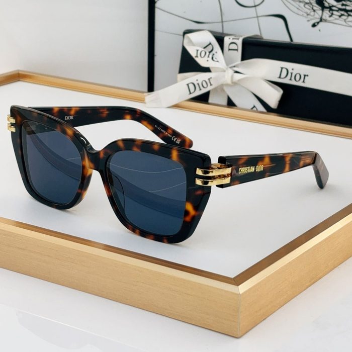 Dior Acetate Fibre Lrregular Lens sunglasses Top quality (Perfect Replica) - Image 2