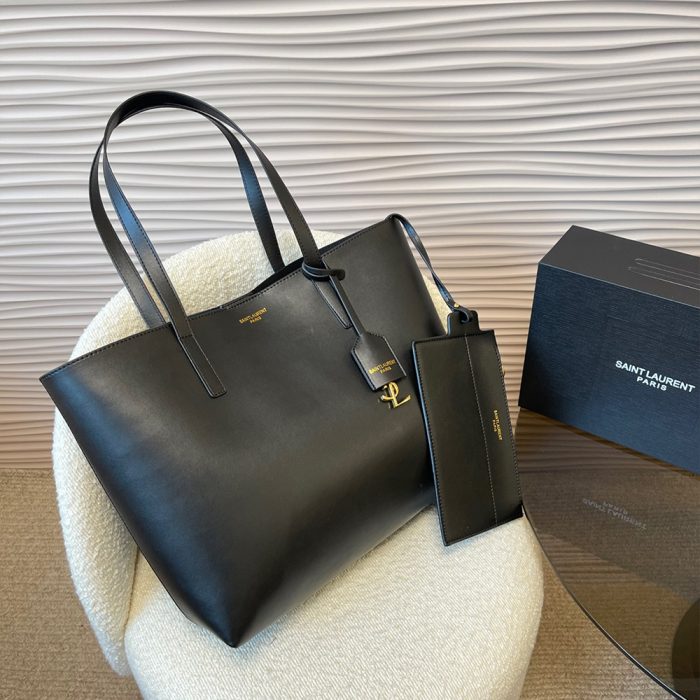 Saint Laurent YSL Tote Leather Handbag Shoulder Bag (Perfect Replica) - Image 2