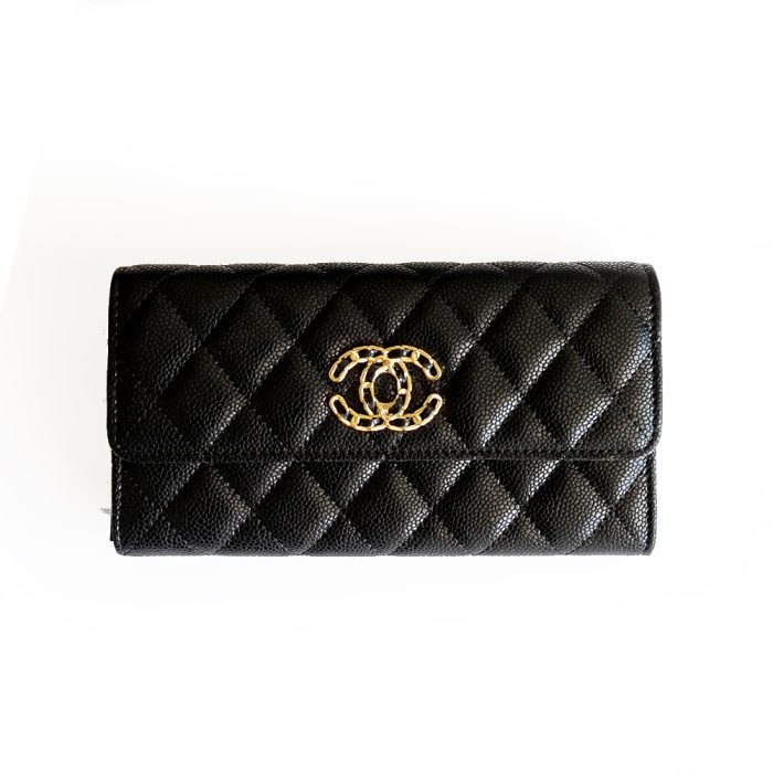 Chanel Hollow logo buckle wallet(Perfect Replica) - Image 2