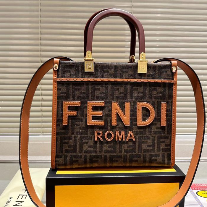 FENDI Sunshine Hot Stamping Bags Small(Perfect Replica) - Image 4