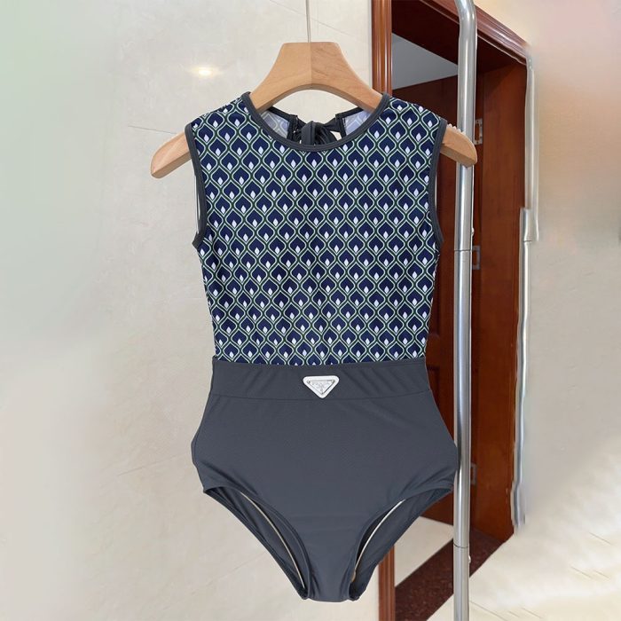 Prada One-piece Swimsuit Swimwear(Perfect Replica)