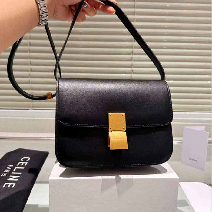 CELINE Liege Calfskin Box Flap Bag(Perfect Replica)