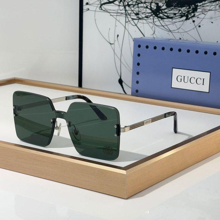 Gucci Stylish Frameless Design sunglasses Top quality (Perfect Replica) - Image 2