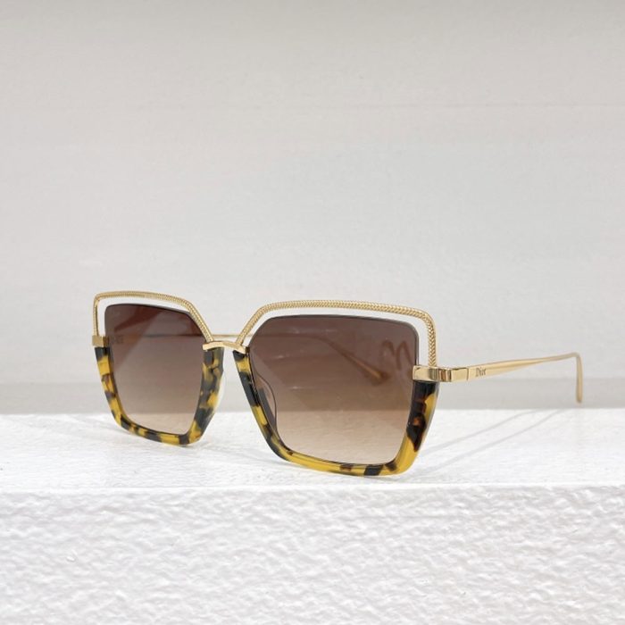 Dior Stylish Temperament Hollow Frame sunglasses Top quality (Perfect Replica) - Image 3