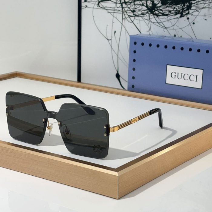 Gucci Stylish Frameless Design sunglasses Top quality (Perfect Replica) - Image 6