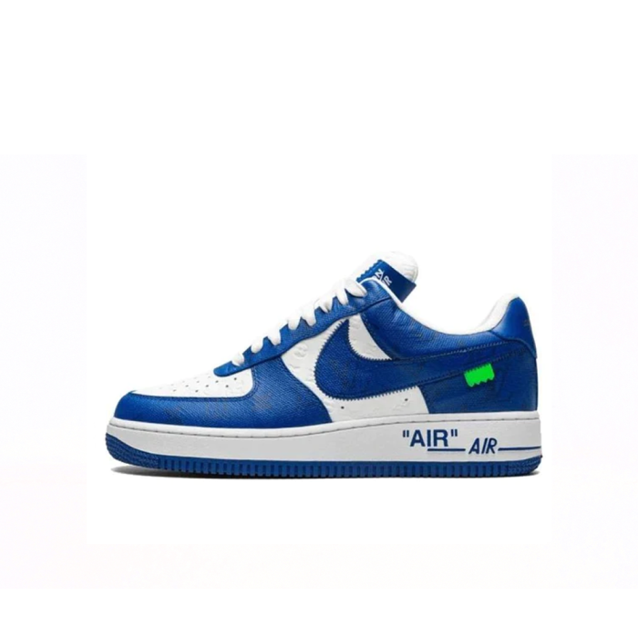 Nike Air Force 1 Low Louis Vuitton Monogram Brown Damier Azur(Perfect Replica) - Image 7