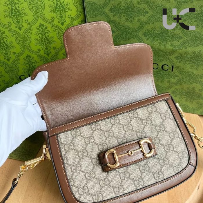 GUCCI 1955 Horsebit Shoulder Bag Mini (Perfect Replica) - Image 4