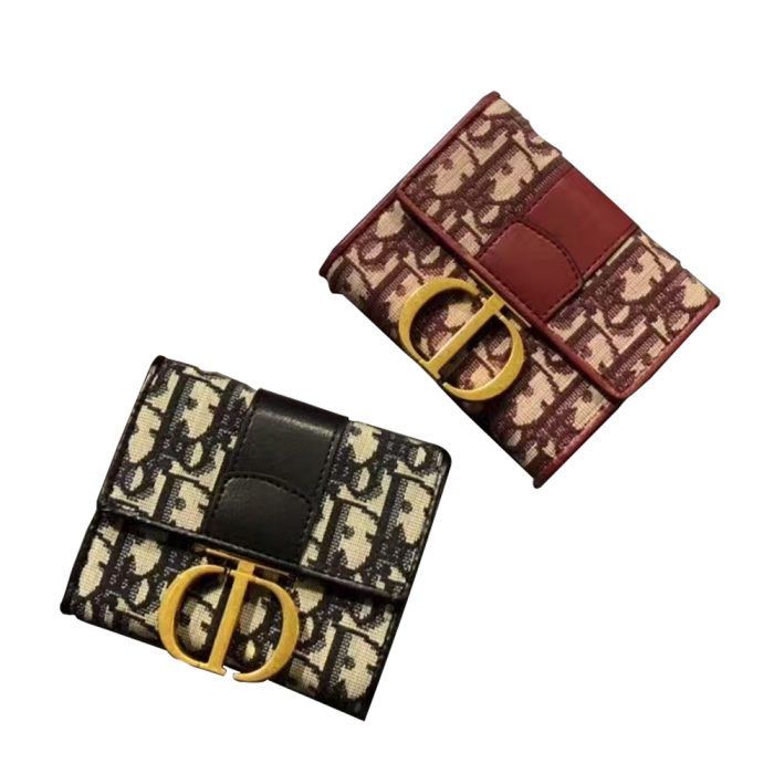 Dior Snap Button Wallet(Perfect Replica) - Image 2