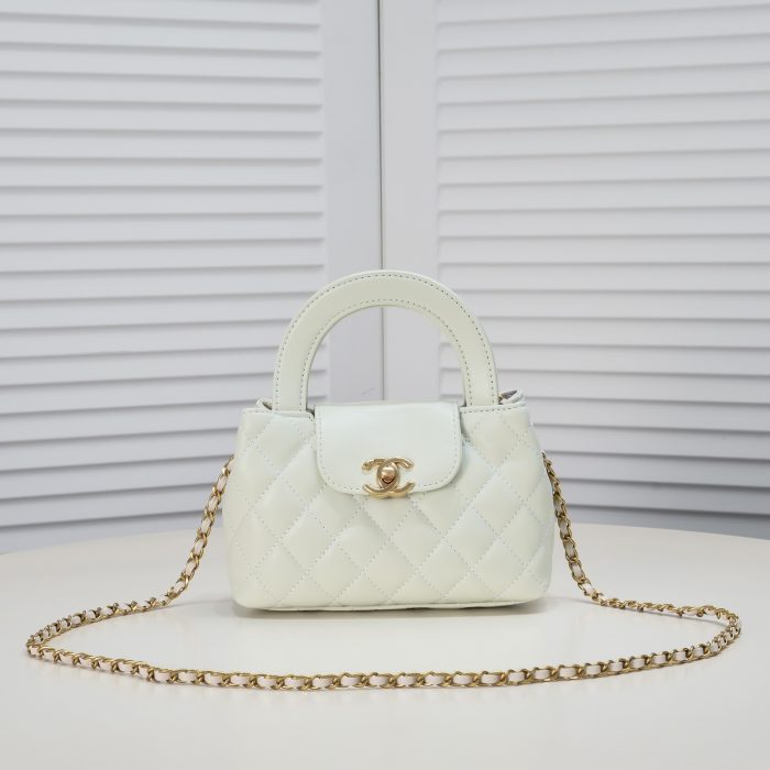 Chanel 23K Kelly Chain Handle Calfskin Handbag(Perfect Replica) - Image 4