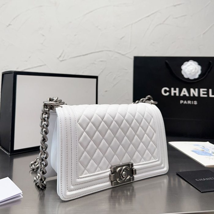 Chanel Large Boy Flap Bag (Perfect Replica) - Image 8