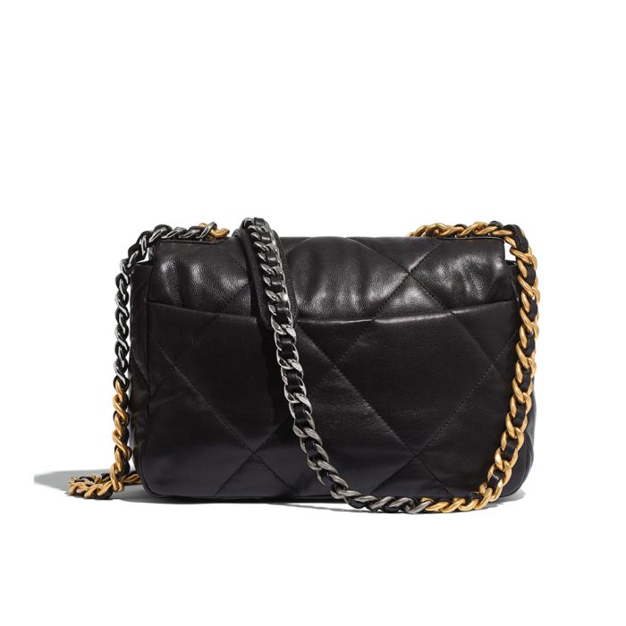 CHANEL 19 Flap Bag Small&Medium Chain Strap Shoulder Bag (Perfect Replica) - Image 2