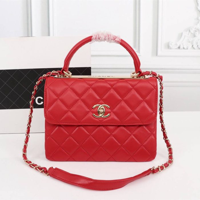 Chanel Flap Bag Trendy CC With Top Handle (Perfect Replica) - Image 5