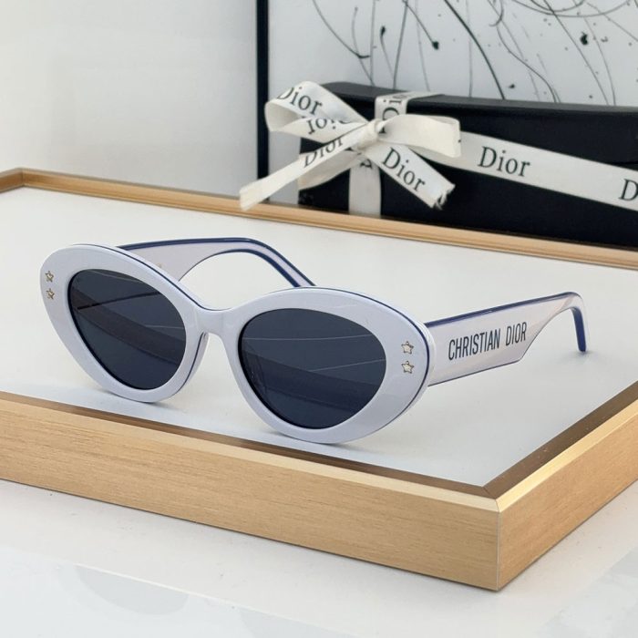 Dior Star Logo Acetate Fibre Cat eye sunglasses Top quality (Perfect Replica) - Image 4