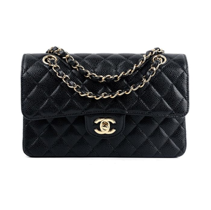 Chanel Caviar CF Small 23CM(Perfect Replica)