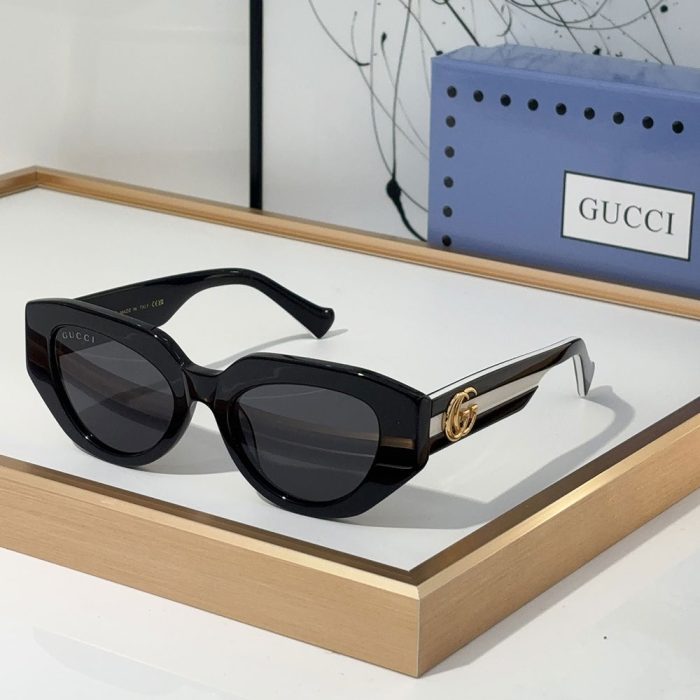 Gucci The legs are Decorated With the Signature Double G sunglasses Top quality (Perfect Replica) - Image 2