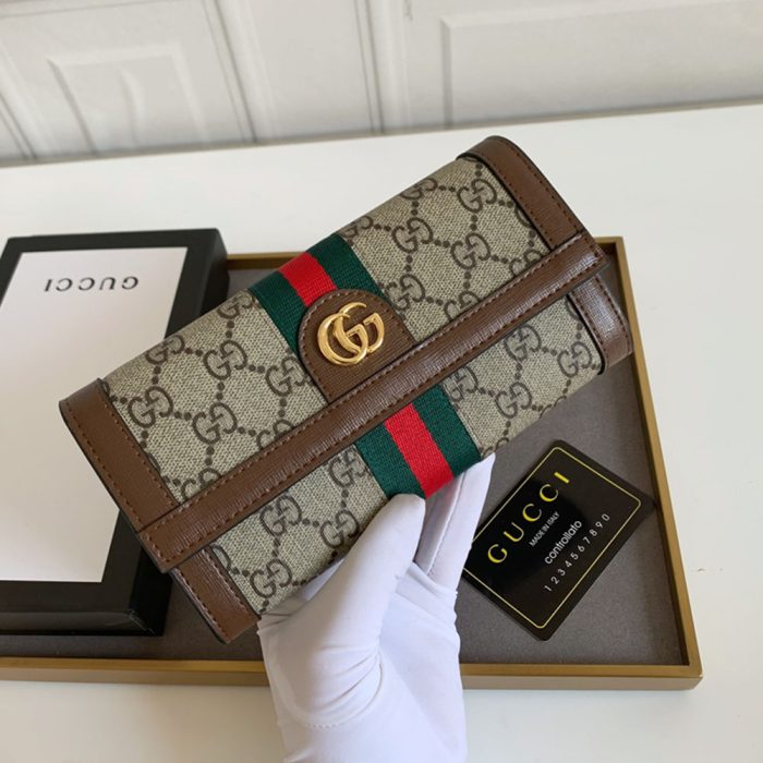 Gucci Unisex GG Long Wallet£¨Perfect Replica£© - Image 4