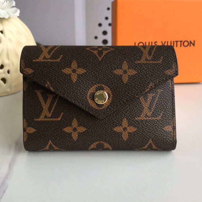 Louis Vuitton LV Victorine Card Holder Wallet M41938(Perfect Replica)