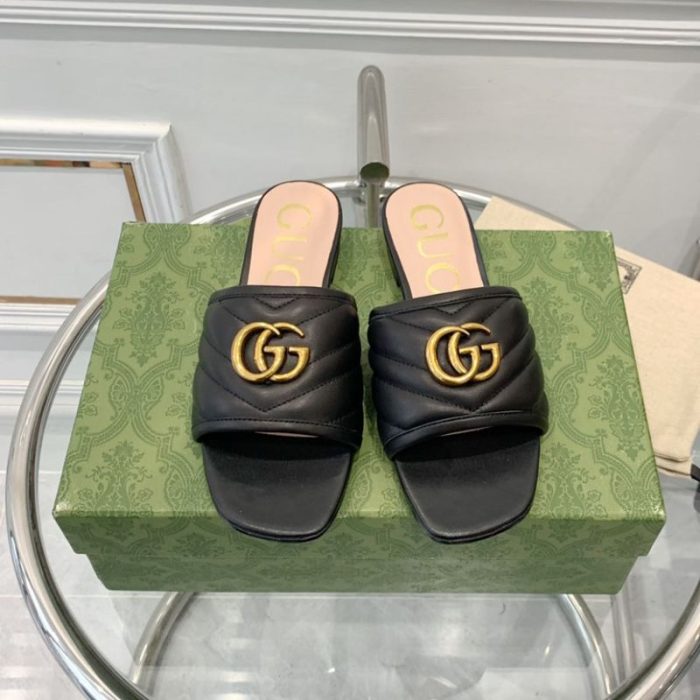 Gucci Double G Slide Sandal 619893 (Perfect Replica)