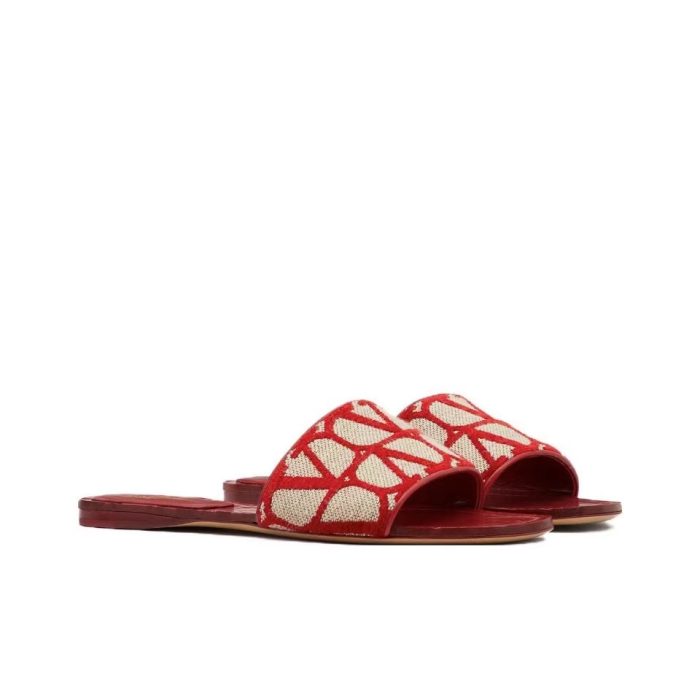 Valentino Everything Fits Comfortably Slide Sandal(Perfect Replica) - Image 2