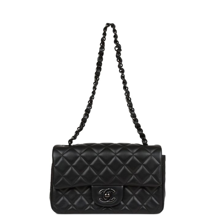 Chanel Classic Flag Bag Flap Bag SO Black 20CM(Perfect Replica) - Image 4