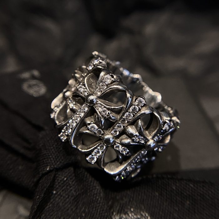 Chrome Hearts Diamond Cemetery Ring - Image 6